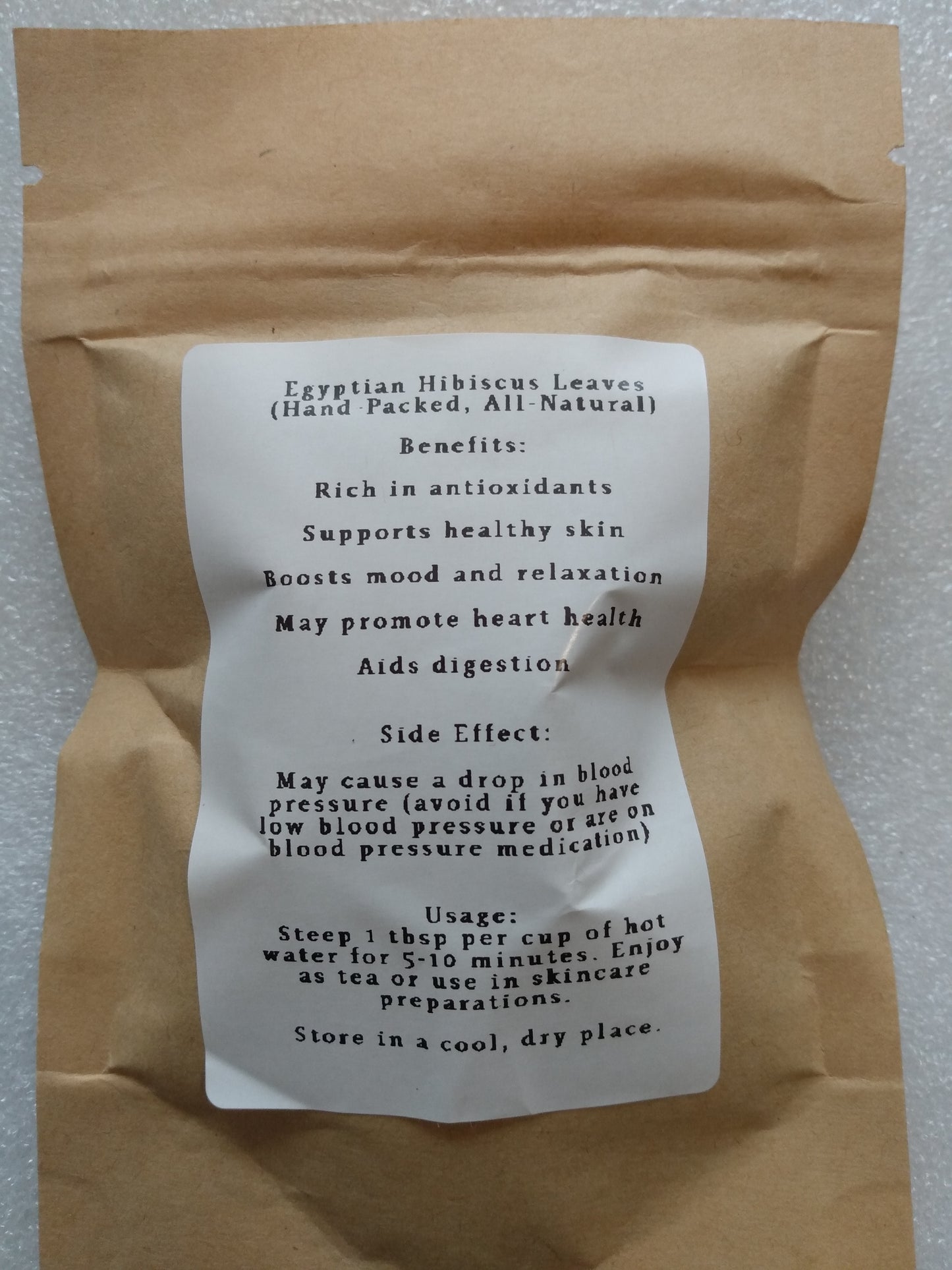Egyptian Hibiscus Tea